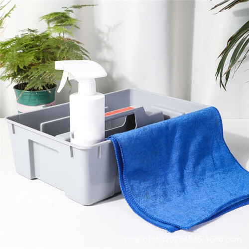 Multifunctional Portable Tool Box Kitchen Cleaning Tool Box Restaurant Glass Cleaning Storage Box Tool Box 2
