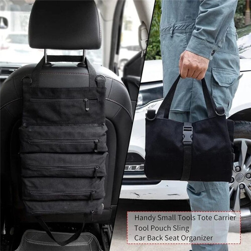 Multi-Purpose Tool Bag Professional Multi Pocket Hardware Tools Pouch Roll  Portable Small Tools Organizer Bag