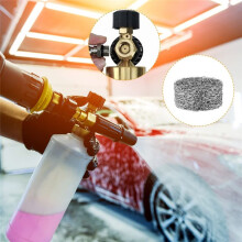4 Stycken 1,1 mm Skumkanonmunstycke och 8 Stycken Skummaskin, Högt Ersättningsgängmunstycke 3000 PSI