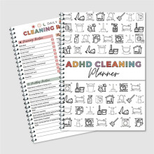 Household Cleaning Schedule Annual Cleaning Check List Planner,Housekeeping Check List Planner&Organizer