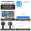 Door Knob Fingerprint Door Lock  Locks with Passcode Keypad Biometric Keyless Entry Door Lock with Handle 9