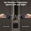 Door Knob Fingerprint Door Lock  Locks with Passcode Keypad Biometric Keyless Entry Door Lock with Handle 3
