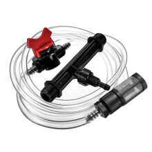 Irrigation Venturi Fertilizing Injector Kit - 3/4-Tums Mixerinjektorer för Trädgårdsjordbruk Vattendroppbevattningsrör