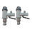 2Pcs Replacement Plunger Valve with Brackets for Above Ground Pool Essential Pool Maintenance Accessory 1