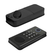 Tuya App Remote Control Door Lock Deadbolt with Keys Fingerprint Electronics Digital Indoor House Electronic Lock