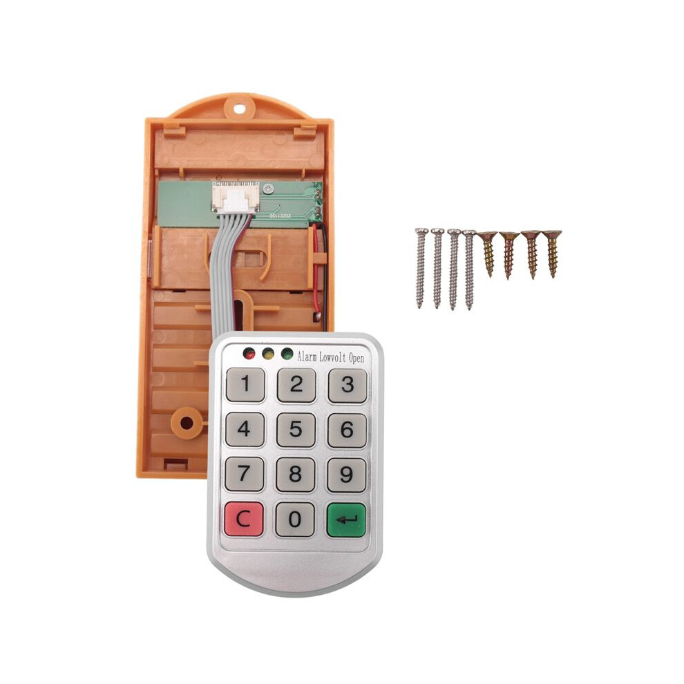 Electronic Lock Digital Password Keyboard Digital Cabinet Door Password Lock For File Cabinet Locker Drawer 6031487709555
