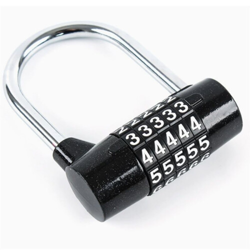 5 Digit Number Combination Travel Password Lock Combination Padlock Zinc Alloy Coded Lock Security Safely Code 1