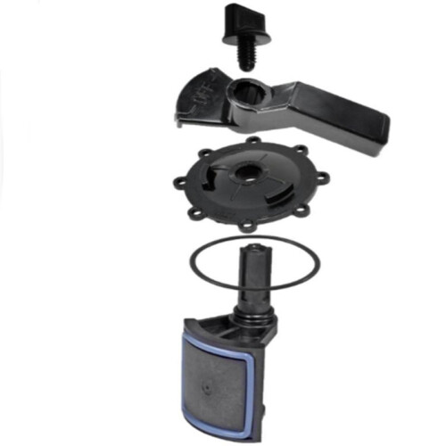 Pool Valve Rebuild Complete Kit for Jandy 2/3-Way Valves Includes Diverter, Handle, Cover 1 Kit
