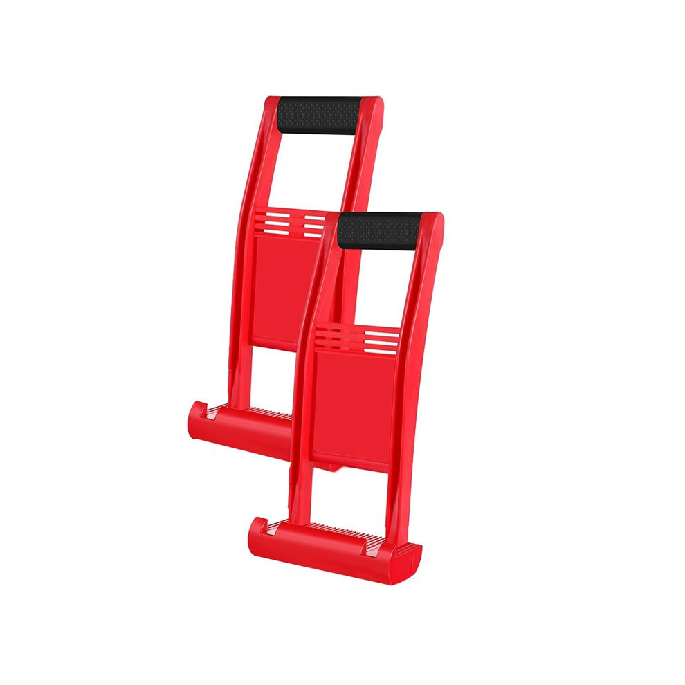 2 Pcs Plywood Carrier Drywall Carrier Handle Sheetrock Lift Drywall Carrying Tool Abs Plastic Plywood Carrier Tool Lift Red 6033767579087