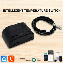 Tuya Temperature Wifi Home Relay Intelligent Thermostat with Consumption Monitor AC 85-250V