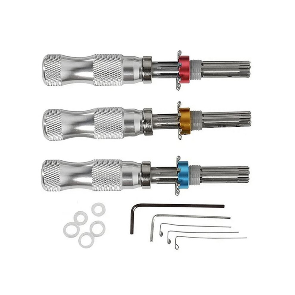 Tubular Lock Pick Set For Beginners And Pro Locksmiths, Civil Lock Opener Kit Civil Lock Picking Tools 4713449654197