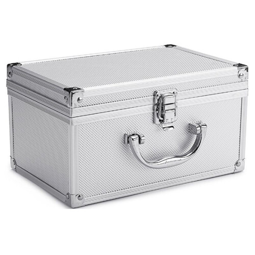 Foam Tool Box Organizer Aluminum Suitcase Tool Case for Mechanic-Hardware Toolbox Storage Boxes 23X15X12.5Cm