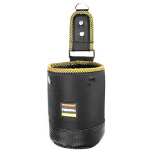 NAKIOO Nail Screw Storage Bag Quick Hanging with Buckle Can Tighten NAKIOO Tool Bag for Carpenter Electrician Cylinder