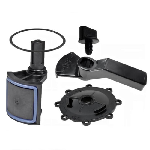 Pool Valve Rebuild Complete Kit for Jandy 2/3-Way Valves Includes Diverter, Handle, Cover 1 Kit 1