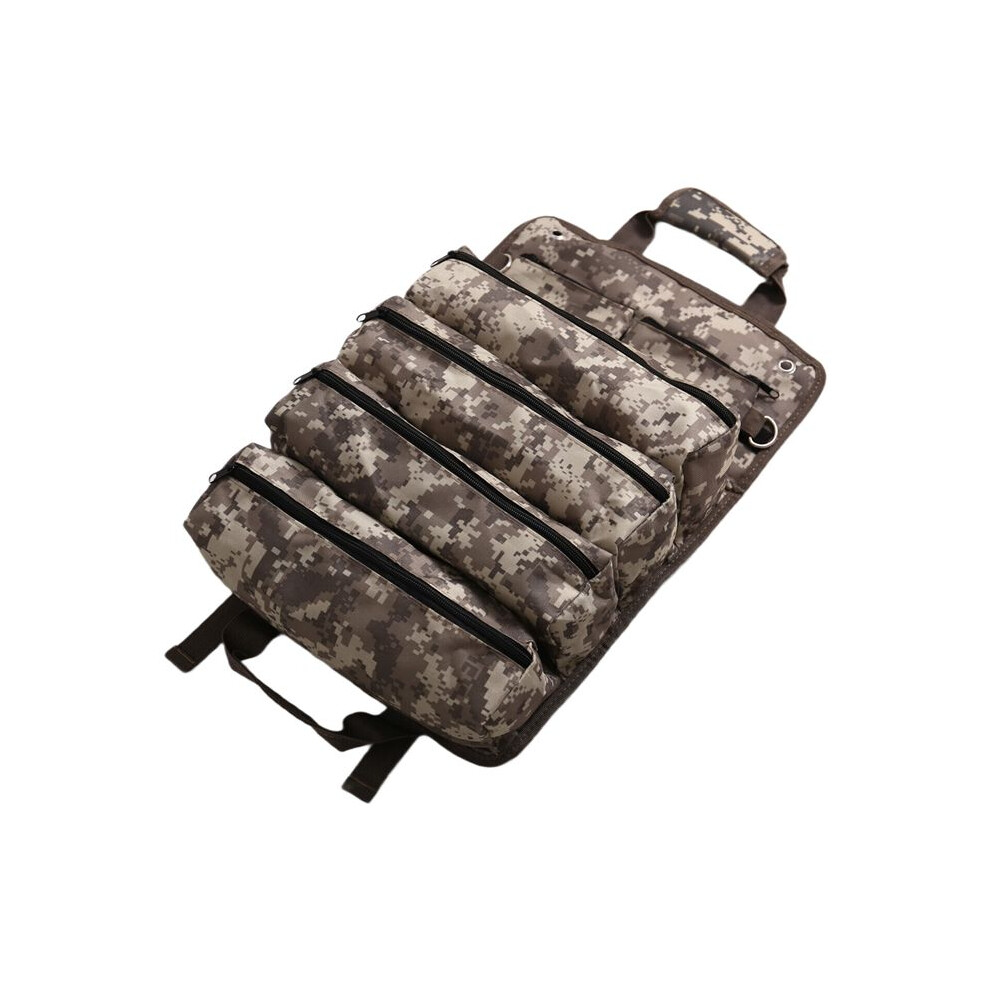 Tool Roll Organizer Multipocket Hanging Tool Roll Portable Tool Organizer Carrier Bag For Electrician Motorcycle Truck,B 6033130310439