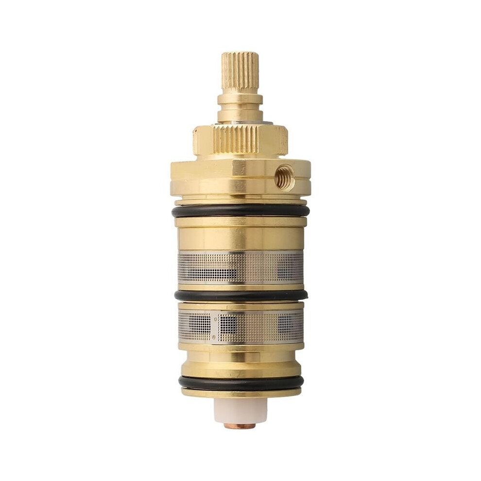 Tauoh Thermostatic Valve Cartridge, Brass Replacement Shower Cartridge,20-48 Bath Mixer Tap Shower Valve Bar Cartridges