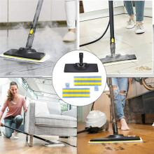 Ersatz-Bodendüse und Mikrofaser-Wischtuch für Easyfix Sc1 Sc2 Sc3 Sc4 Sc5 Dampfreiniger-Teile A