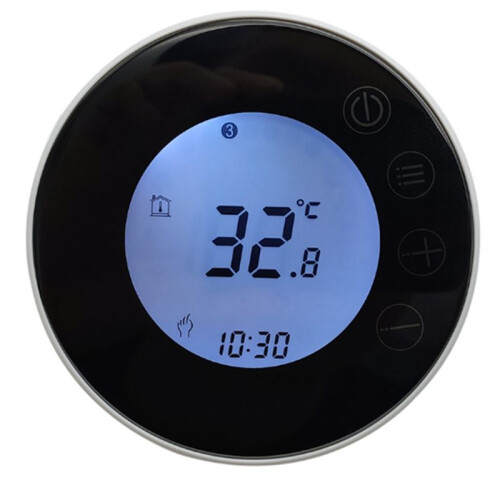 Tuya Circular WiFi Indoor Thermostat  App Application Can Remotely Control Temperature Controller X7GB