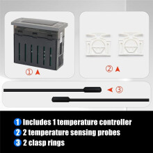 Fit for XR06CX-4N1F1 Temperature Controllers 120v/50-60hz Programmable Digital Thermostat Fit for Commercial Freezer