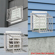 2pcs Dryer Exhaust Guard Vent Cover for 3 to 4 Inch Fan Cover,Ventilation Bird Cage for Bathroom Exhaust Ventilation Fan