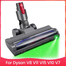 Floor Nozzle for V8 V11 V15 V10 V7, Electric Floor Brush with LED Lights, Replacement Brush Cleaner