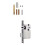 Tuya Wifi Digital Electronic  Door Lock with Fingerprint  Card Password Key Unlock Advanced Security 5