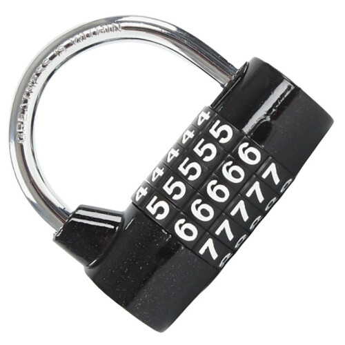 5 Digit Number Combination Travel Password Lock Combination Padlock Zinc Alloy Coded Lock Security Safely Code