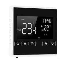 Inteligentny Termostat z Ekranem Dotykowym LCD do Domowego Programowalnego Elektrycznego Systemu Ogrzewania Podłogowego Termoregulator AC 85-240 V