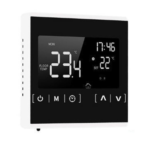 LCD Touchscreen Thermostat for Home Programmable Electric Floor Heating System Thermoregulator AC 85-240V 1