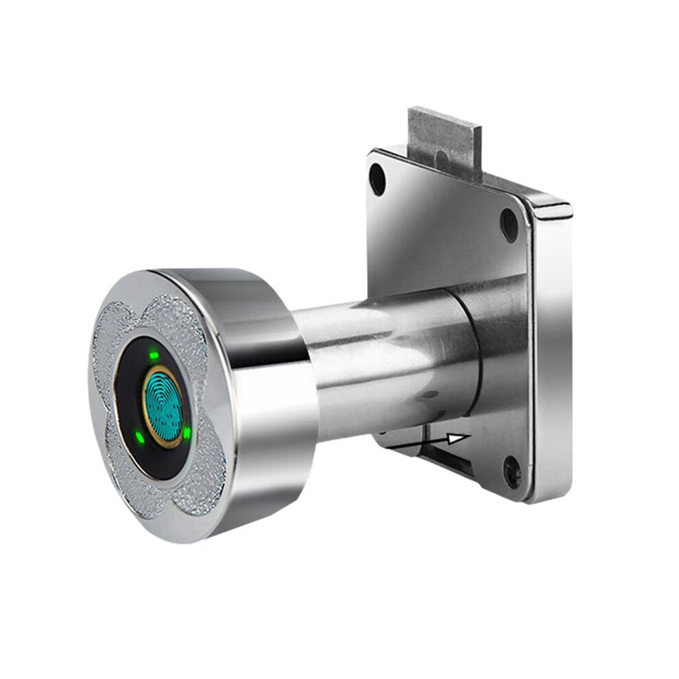 138-32 Fingerprint Lock No Punching Biometric Electronic Door Lock Low Power Consumption With Tricolor Lamp For Office A 4712443594898