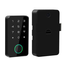 Tuya App Hole-Free Sensor Induction Cabinet Lock Electronic Lock for Furniture Sauna Cupboard Locker