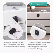 Tuya App Hole-Free Sensor Induction Cabinet Lock Electronic Lock for Furniture Sauna Cupboard Locker