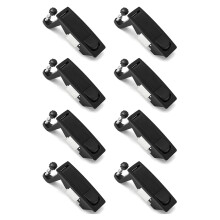 8Pcs Compression Lock Zinc Alloy Flush Lever Adjustable Grip Range 0.04 Inch-0.94 Inch