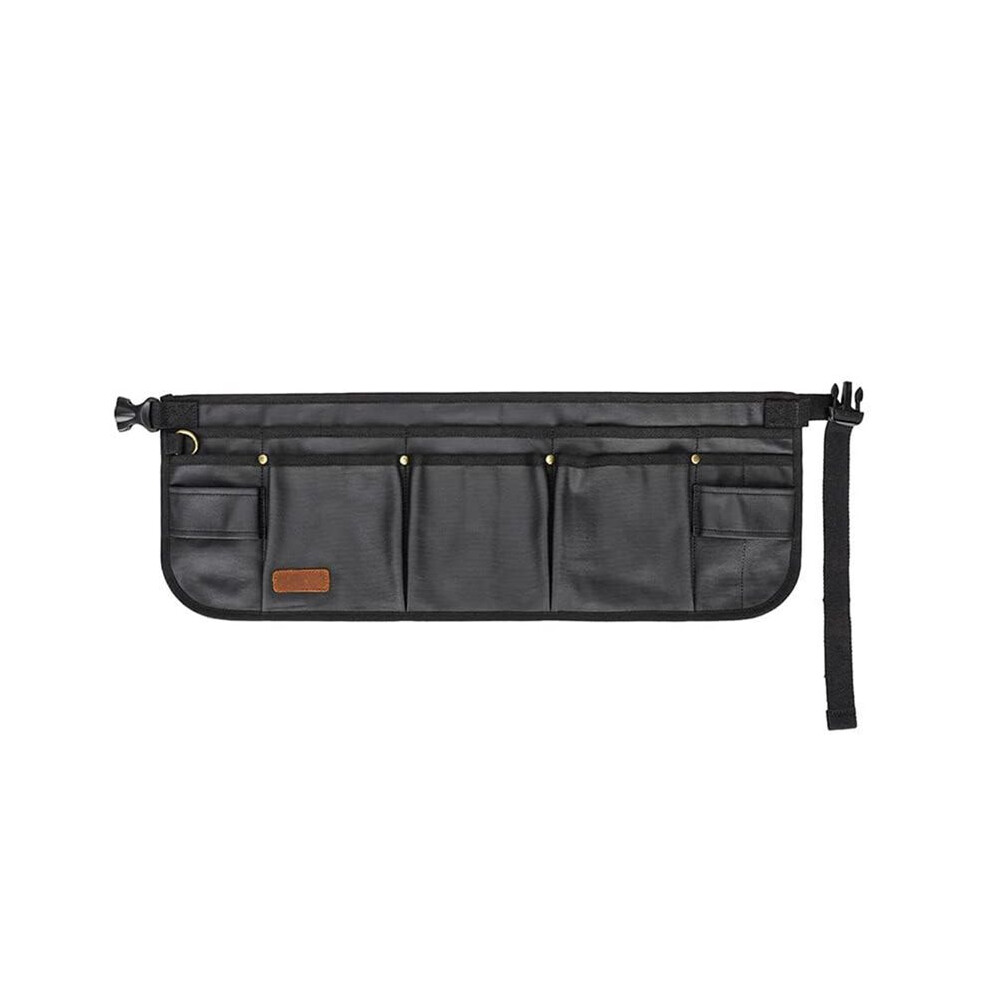 Tool Belt Pouches For Men Utility Belt Electrician Tool Bag Canvas Gardening Waist Tool Pouch With 13 Pockets Black 6031282514835