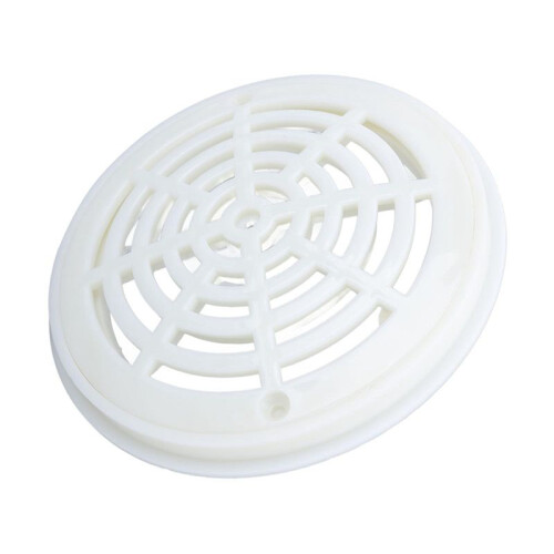 Pool Drain Cover Replacement 8in Rounded Efficient Drainage Ergonomic Pool Main Drain Replacement for Inground Pool