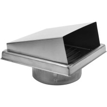 5inch Wall Vent Cover, Stainless Steel Dryer Vent Cover Walls Exterior Dryer Exhaust Vent Cover 120mm/4.75inch Diameter
