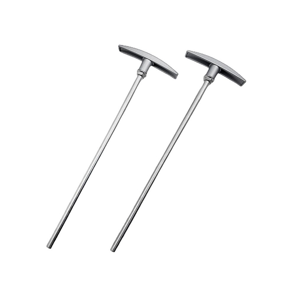 2 Pack-Rv Waste Valve Extension Tube 9Inch Tx9hpb Rv Waste Valve Handle Replacement, Valve Aluminum Tube Extension Rod 6031070631560