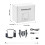 Drone Delivery System with Quick Release and Enhanced Landing Gear for Air Drop and Protection 3