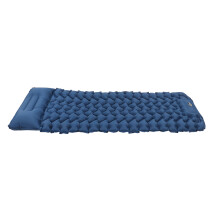 Waterproof Sleeping Pad With Connectable Feature Ergonomic Inflatable Pillow Built-in Foot Pump For Rugged Terrain Use Ultra Compact Ultralight