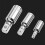 3Pcs Impact Swivel Universal Joint Socket Set 1/4", 3/8", 1/2" 9