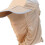 Foldable Fishing Sun Hat Quick Dry Khaki 8