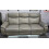 Prada 3 + 2 Leather Grey/Black Electric Recliners 7