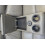Prada 3 + 2 Leather Grey/Black Electric Recliners 15