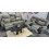 Prada 3 + 2 Leather Grey/Black Electric Recliners 19