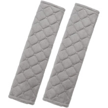Car Seat Belt Pad Cover 4Pcs Hyundai Tucson Hybrid PlugIn Hybrid , Universal Shoulder Pad Protector, Soft Grey