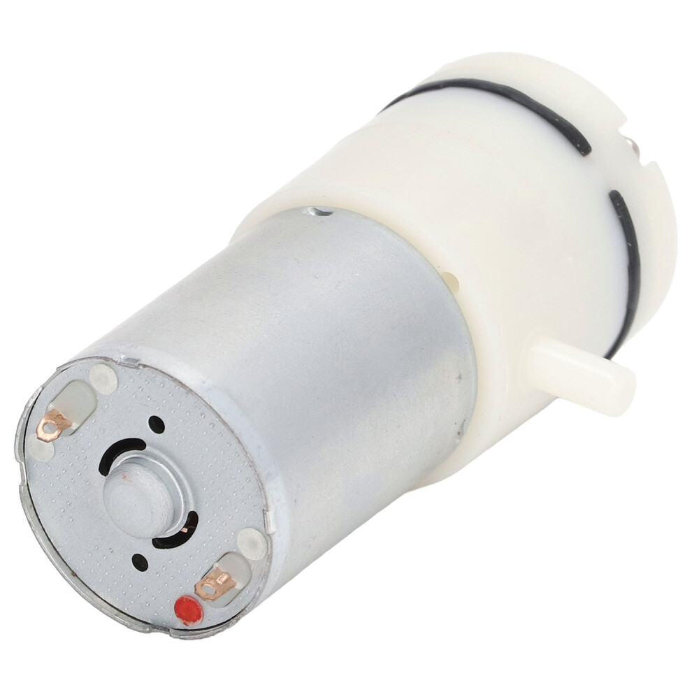 Dc Diaphragm Vacuum Pump Micro Air Pressure Pump 24V 90 Degree Ports White 4341383989114