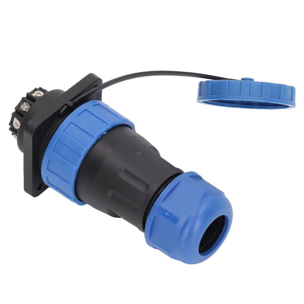 Waterproof Plug Socket Connector 380V 45A Ip68 Aviation Power 9 Pin Weld Free 8331383989272