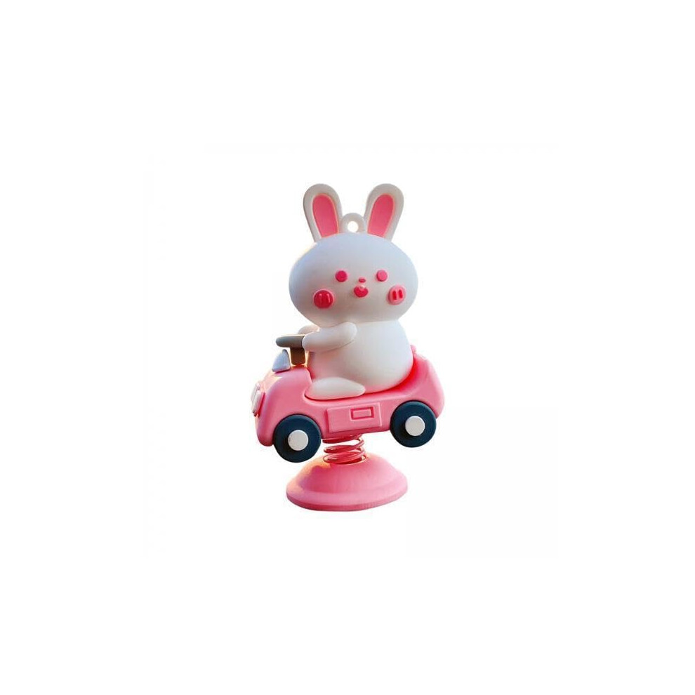 Car Dashboard Ornament Cute Animal Figurine Spring Shaking Doll Versatile Decoration 2 Pack 9174973097761