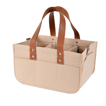 Diaper Bag For Baby Travel Storage, Lightweight Design, Neutral Style, QuickAccess Foldable Nursery Organizer