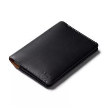 Bellroy Passport Cover Leather Black Orange Wallet Cards Etc WPCA-BLK New